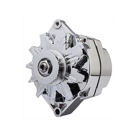 Big End Performance Big End Performance BEP50050 100 amp 1-Wire Alternator; Chrome for GMC BEP50050